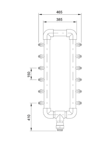 BATERIA DE CONTADORES DE PPR CIRCUITO CERRADO