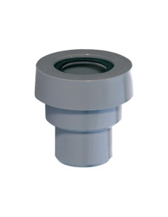 A-102 MANGUITO MACHO CON JUNTA PARA SALIDA APARATOS SANITARIOS EVACUACIÓN