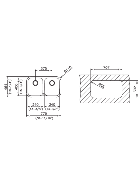 FREGADERO TEKA BE 2C 780