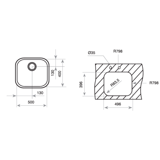 FREGADERO TEKA BE - 50.40