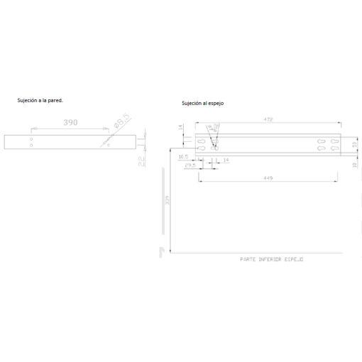 Kit Para Espejo GENWEC GW11 69 04 01
