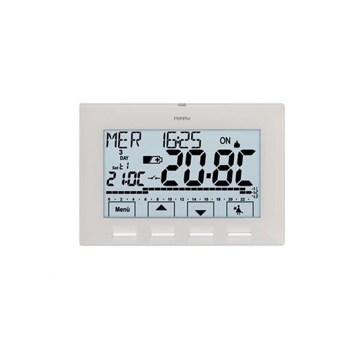 CRONOTERMOSTATO SEMANAL A PILAS "VISION"