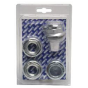 KIT Stopper + Left-hand drain + 1 "zinc-plated reductions