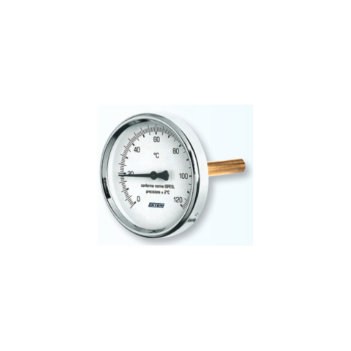 TERMÓMETRO BIMETALICO CONEXIÓN POSTERIOR DN80