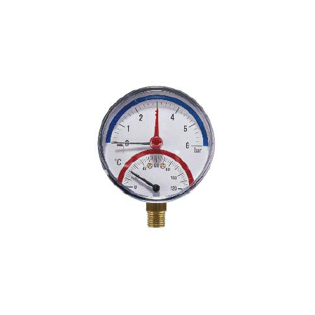 Termomanómetro De Conexión Radial DN80