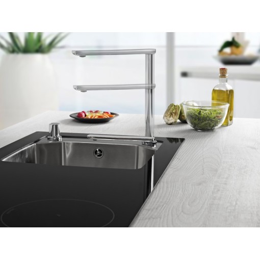 GRIFO DE COCINA BAJO VENTANA FO 985 CROMO