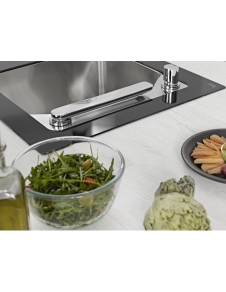 GRIFO DE COCINA BAJO VENTANA FO 985 CROMO