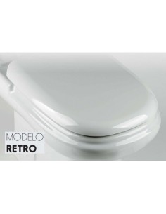 TAPA WC UNIVERSAL RETRO BLANCA