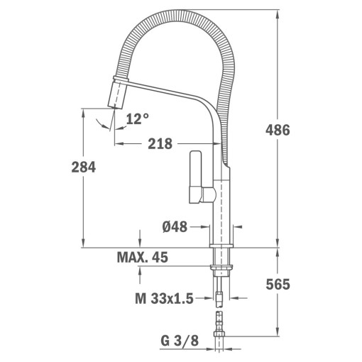 GRIFO DE COCINA FO 999