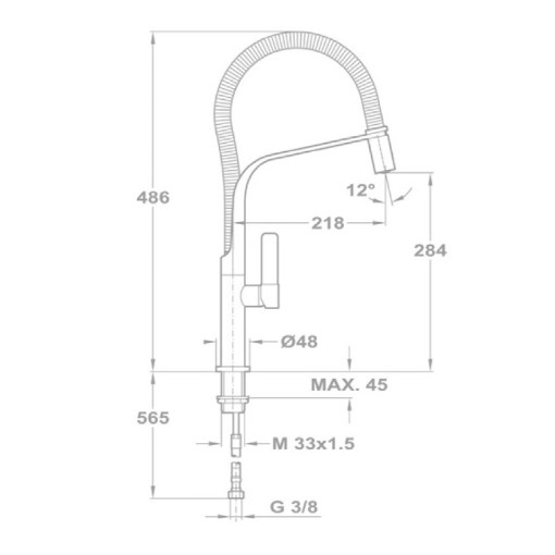 GRIFO DE COCINA FO 999