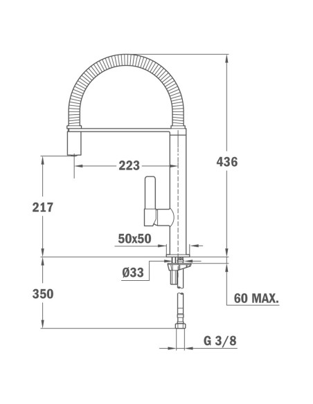 GRIFO DE COCINA FO 939