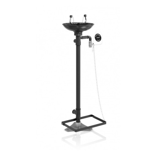 LAVAOJOS CON PEDESTAL DOBLE MANDO GENWEC