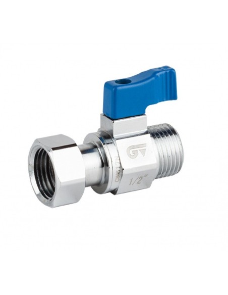 Válvula De Esfera Mini Con Tuerca Loca