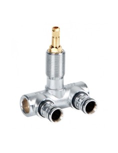 Válvula De Esfera Empotrar En "U" Para Tuberia Pex Y Multicapa