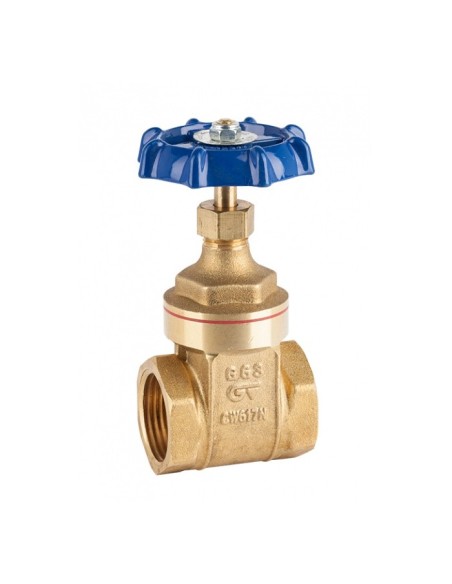 VALVULA DE COMPUERTA LATÓN PN20