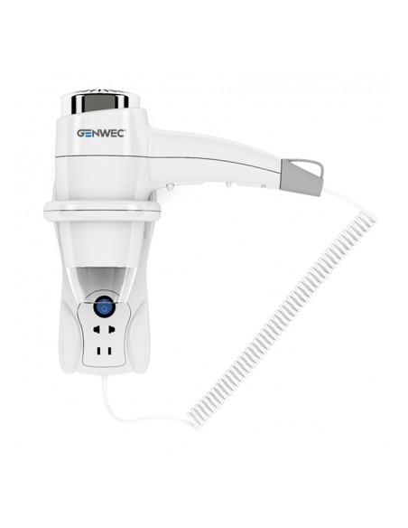 Secador De Pelo Con Enchufe Afeitado 1400W GENWEC