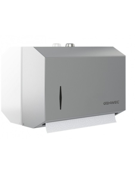 Dispensador Papel Toalla Pequeño Acero GENWEC