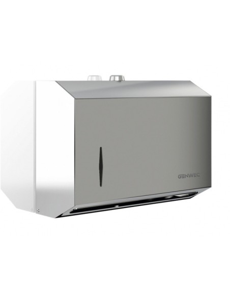 Dispensador Papel Toalla Pequeño Acero GENWEC