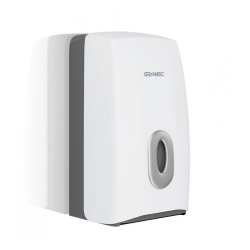 Dispensador De Toallitas 2 Rollos ABS Blanco