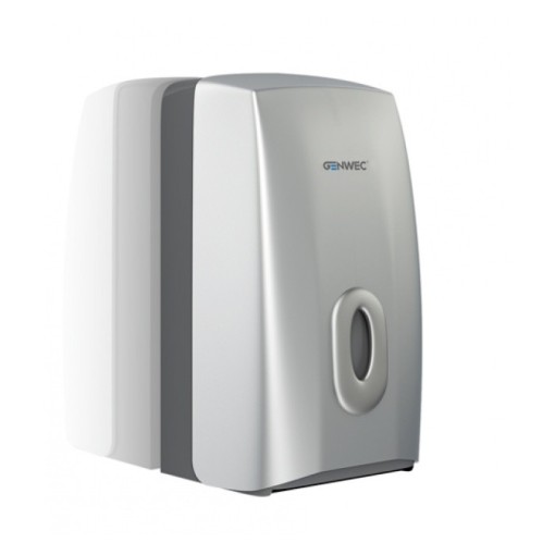 Dispensador De Toallitas 2 Rollos ABS Blanco