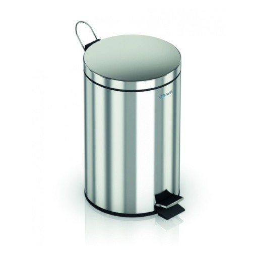 Papelera De Acero 20 L.