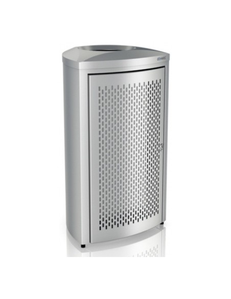 Papelera 130 L. INOX Satinado