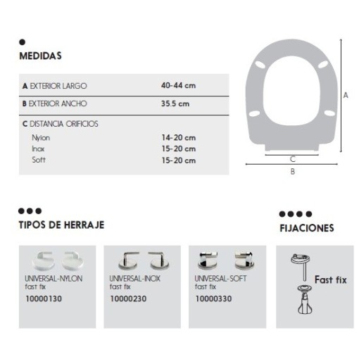 Tapa WC Ezaguirre Modelo KAI