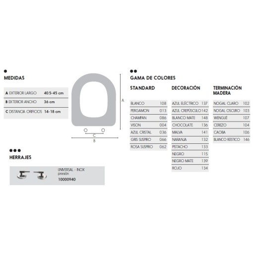 Sedile WC Modello SAMBA RESIWOOD