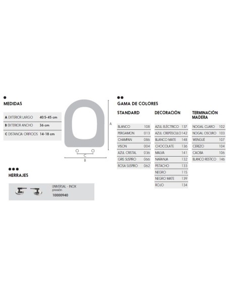 Toilet Seat Model SAMBA RESIWOOD