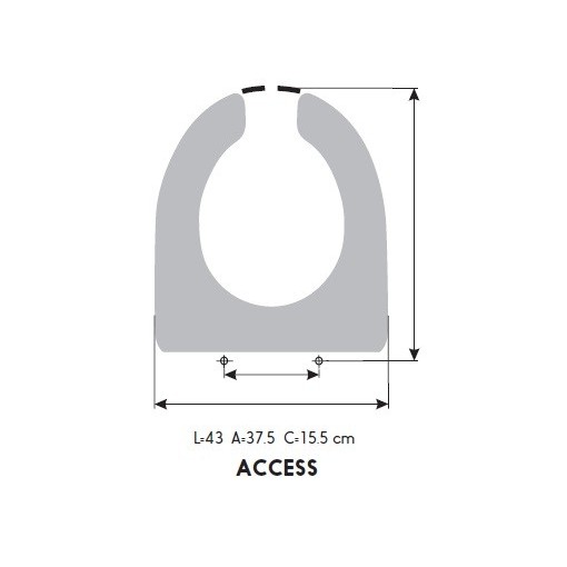 ASIENTO HERRADURA ACCESS