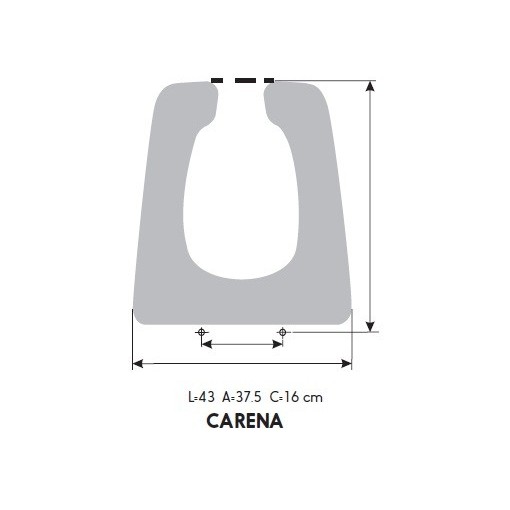 ASIENTO HERRADURA CARENA