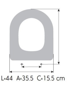 TAPA WC SANGRÁ MODELO EPOQUE