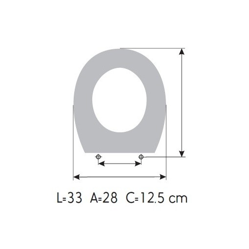 ASIENTO INFANTIL SANGRA - MODELO ANTIGUO (TAPA + ARO)