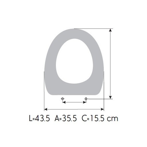 TAPA WC SANGRÁ MODELO NOVELLA