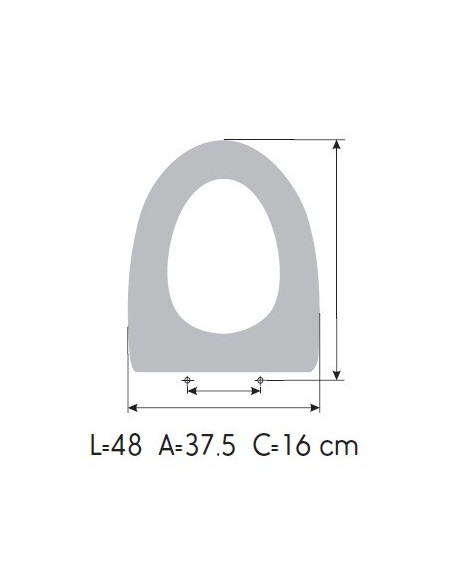 Tapa WC ROCA AMERICA