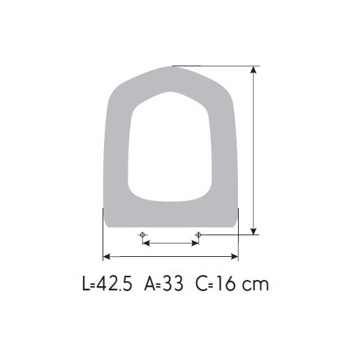 Tapa WC ROCA AQUARIA