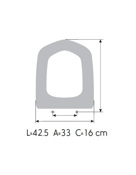 Tapa WC ROCA AQUARIA