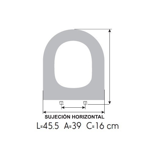 Tapa WC ROCA COLUMBIA