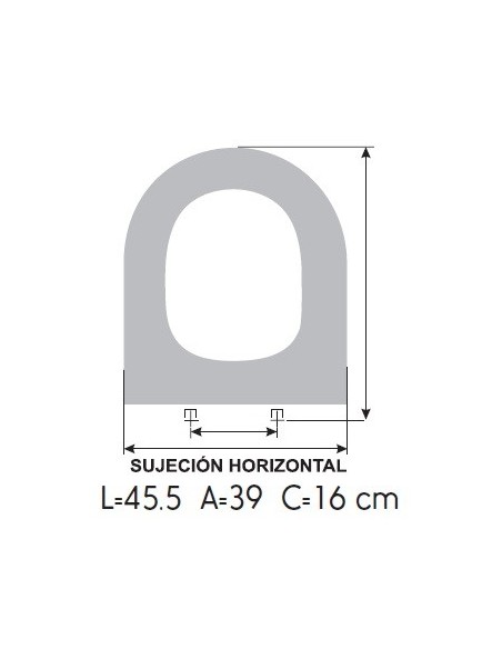 Tapa WC ROCA COLUMBIA