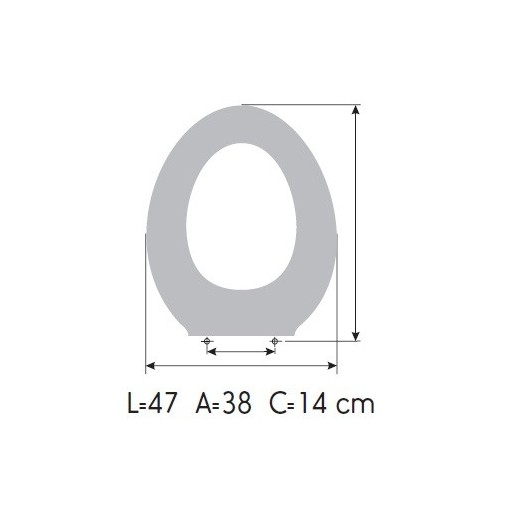Tapa WC ROCA COMPACTO