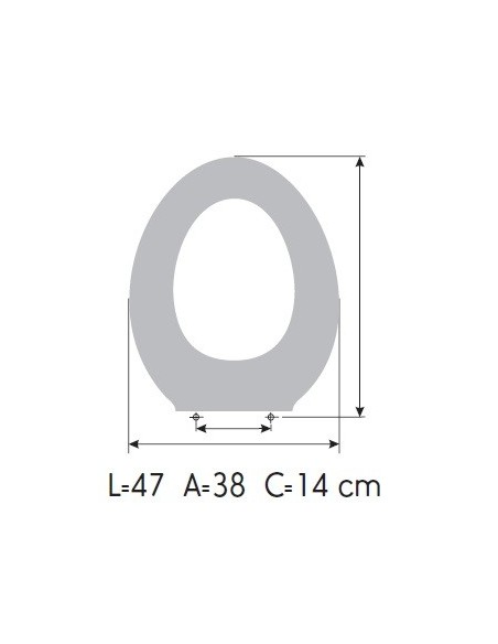Tapa WC ROCA COMPACTO