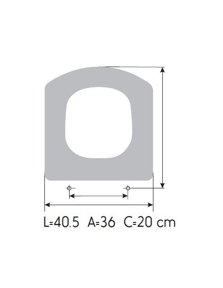 Tapa WC ROCA HALL/HALL SUSPENDIDO COMPACTO