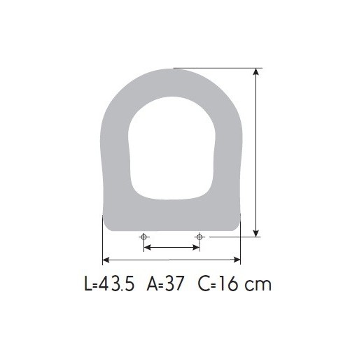 Tapa WC ROCA LIBERTY