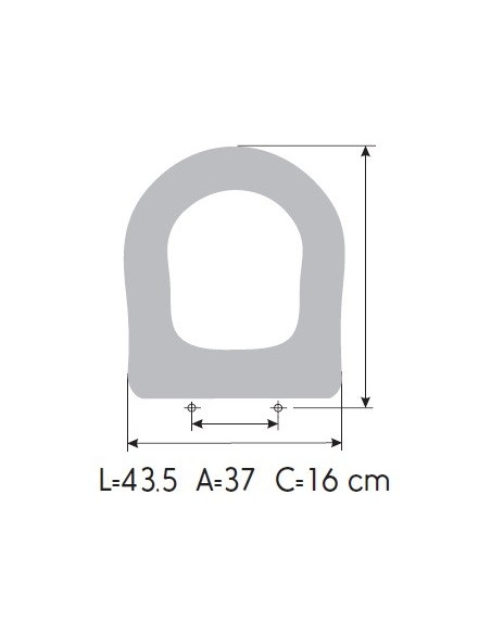 Tapa WC ROCA LIBERTY