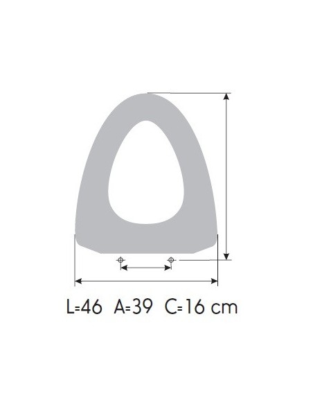 Tapa WC ROCA VERANDA
