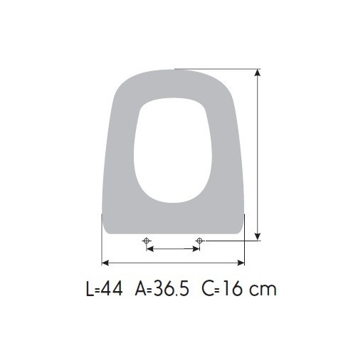 Tapa WC ROCA VERONICA