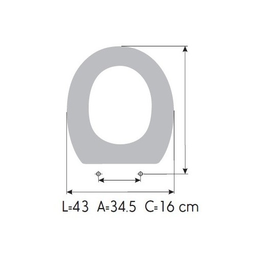 Tapa WC ROCA VICTORIA