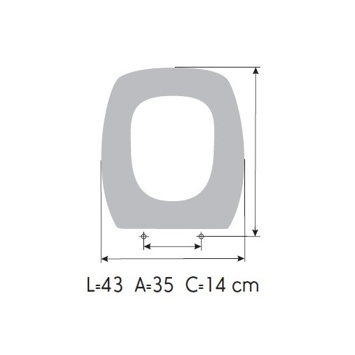 Tapa WC ROCA ESTUDIO