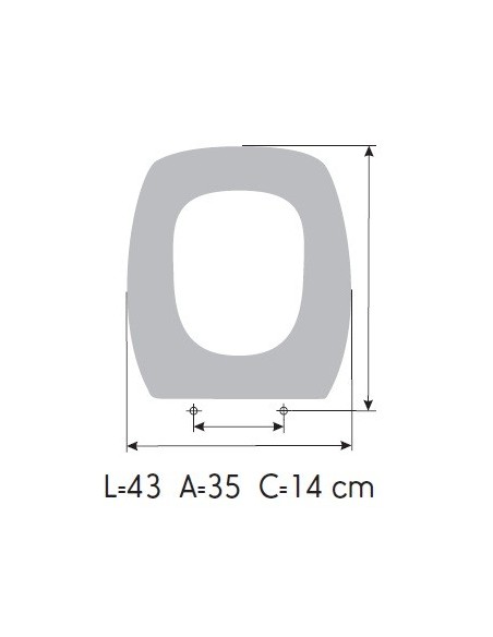Tapa WC ROCA ESTUDIO