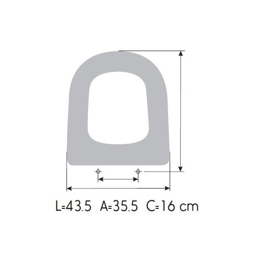 Tapa WC ROCA GIRALDA